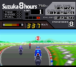 Suzuka 8 Hours (Japan) In game screenshot